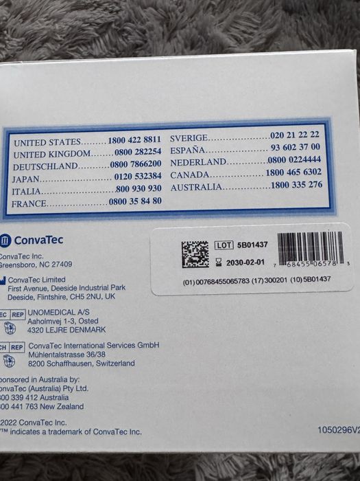 Plytka ConvaTec 45 mm