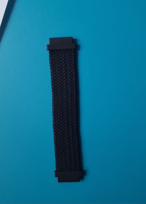 Pasek plecionego materiału 20 mm do zegarka Samsung, Huawei, Amazfit,