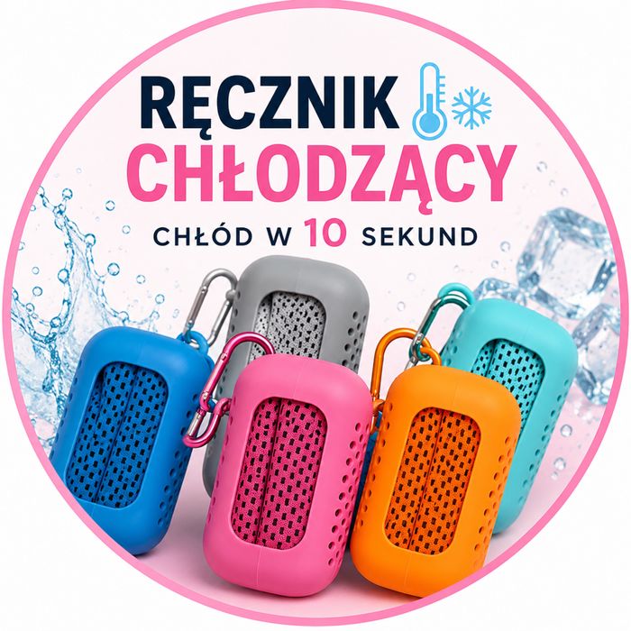 Ręczniki chłodzące. Zestaw 6 sztuk