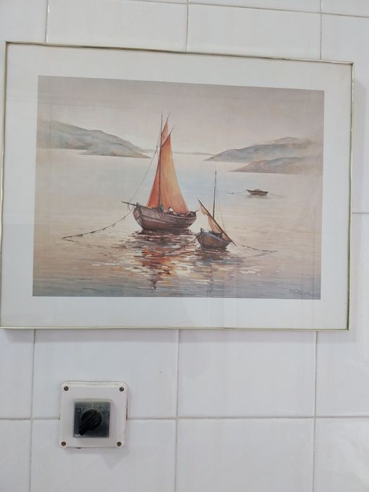 Quadro Barcos à vela