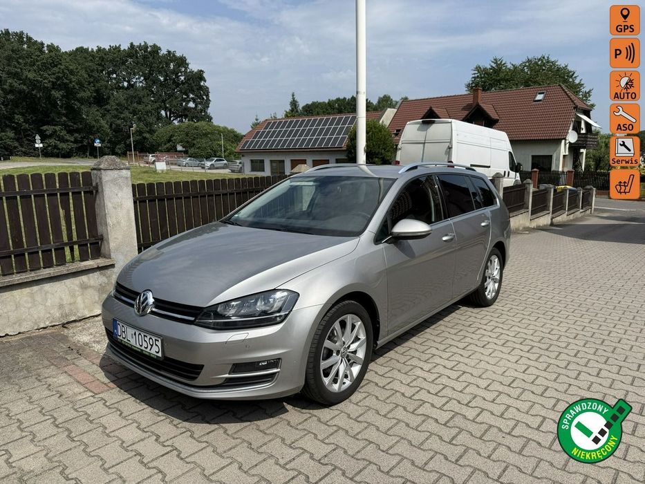 Volkswagen Golf 1,4 tsi 125 ps 191 tys km świezo zarejestrowany z Nawigacją wersja