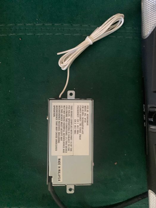 monitor sufitowy kamper, Jacht