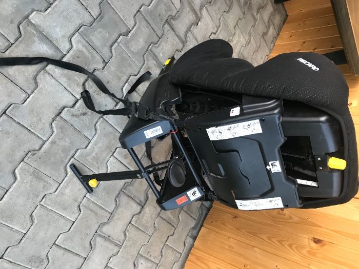 Fotelik Recaro Polaric RWF isofix 9-18KG Ładny