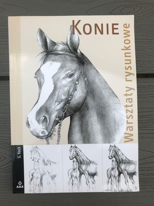 Nowa książka WARSZTATY RYSUNKOWE- Konie.