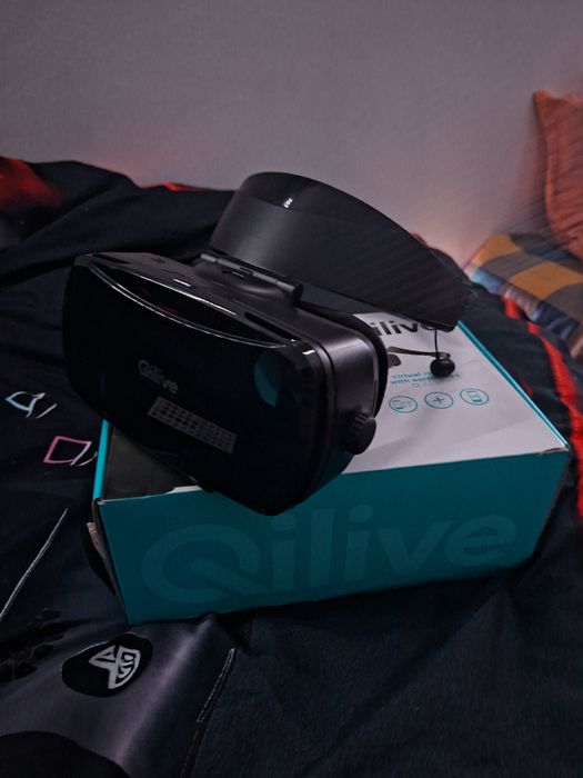 Óculos Realidade Virtual (VR) Qilive Q.4338 com Auriculares Integrados