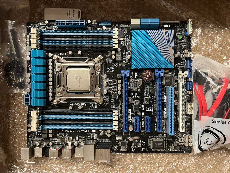Материнська плата та процессор (P9x79LE + i7 - 4930k)