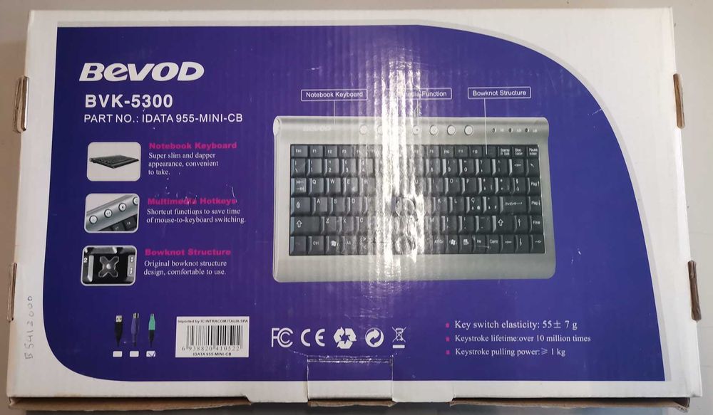 Teclado USB Bevod - BVK-5300