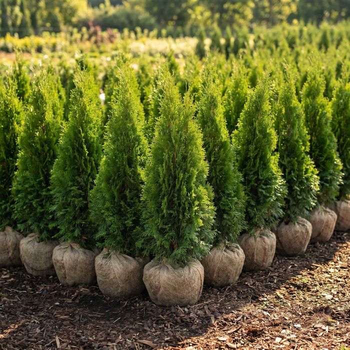 Tuja Thuja occidentalis 'Smaragd' 120–200 cm | Dostawa | Sadzenie | Ciechanów