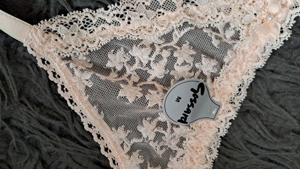 Gossard M pas do pończoch ecru łosoś jasny