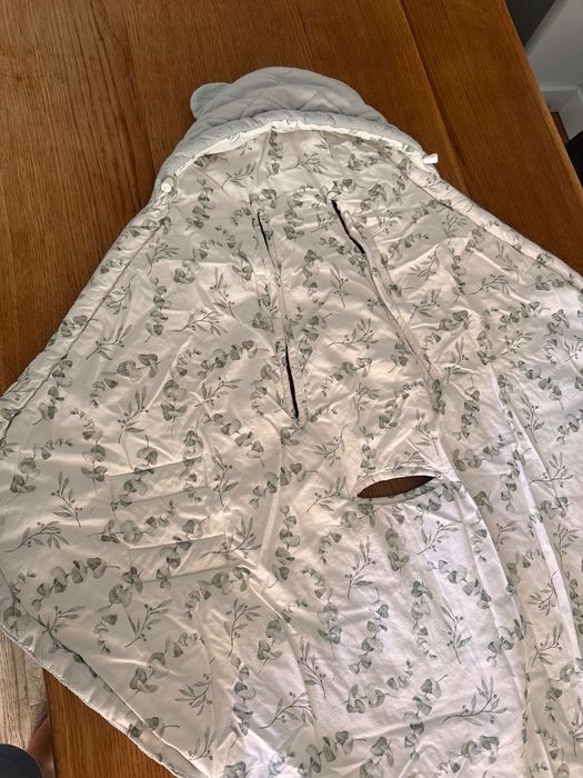 BabySteps Kocyk do fotelika Natura Eucalyptus Gray