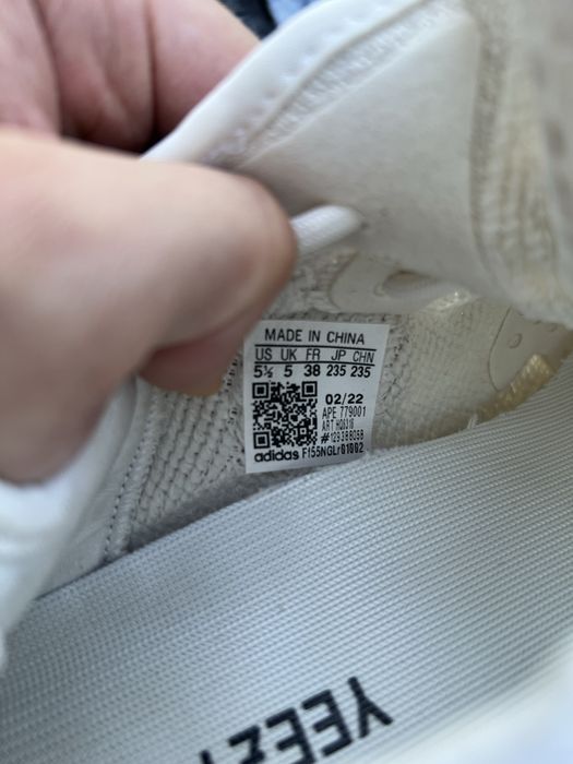 Adidas Yeezy Boost 350 V2 Bone sneakersy niskie białe kanye 38