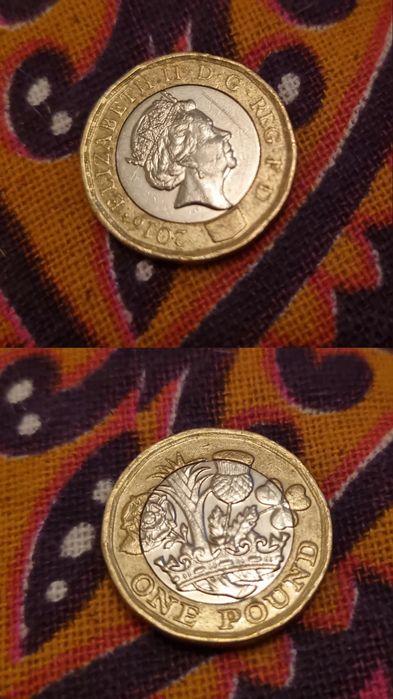 Moeda de coleção, Elizabeth II.