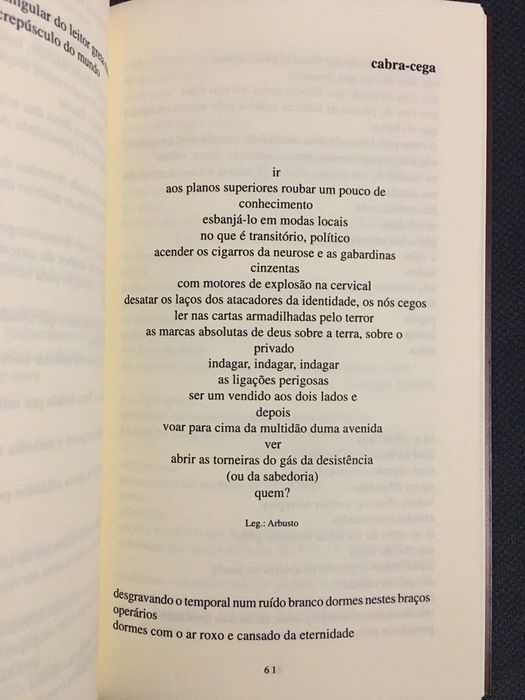 Cesariny/ F. Guimarães/ Paulo da Costa Domingos/J. Carreira Marques