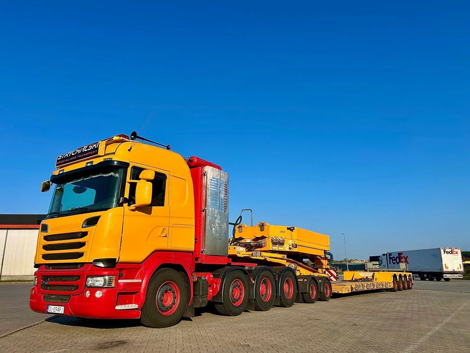 Scania R730  + Faymonville  Scania R730 + Faymonville + Doll-D2