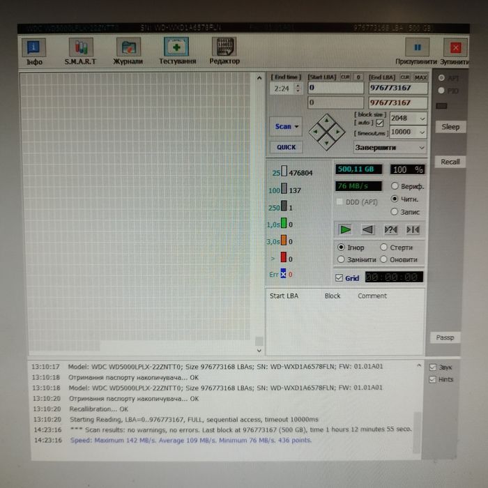 Жорсткий диск Western Digital 500 Гб 2'5
