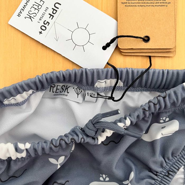 Cueca de Banho Bebé  6/12M Fresk Nova