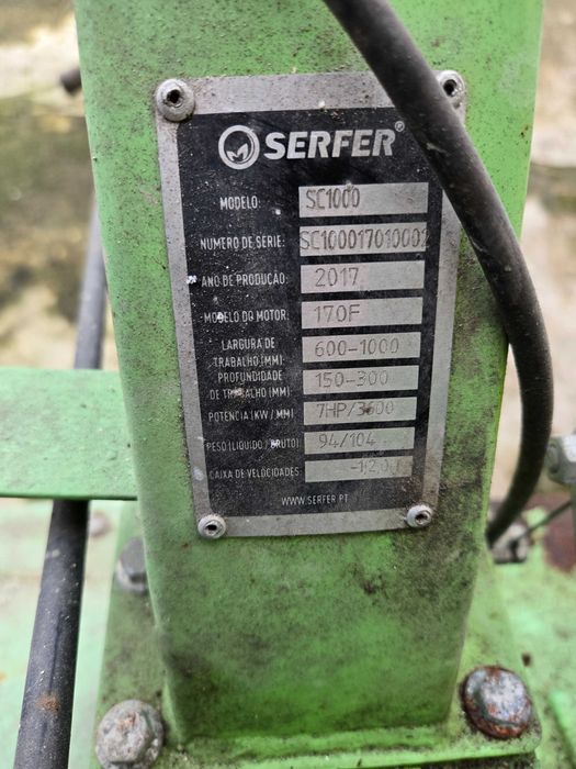 Motocultivadora com pouco uso