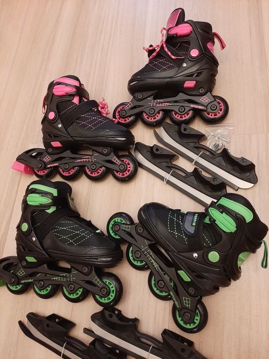 Lyzwo rolki dziecięce 30-42 nowe