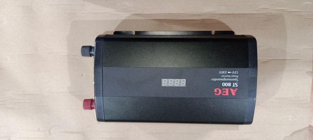 AEG Przetwornica Dc/Ac 800 W 12 V/Dc 230 V+Pilot Zdalnego St