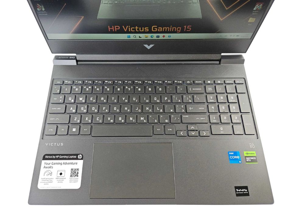Ноутбук HP Victus 15-fa1200nr i5-12450H|RTX 2050|16GB|512GB