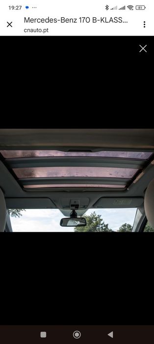 Mercedes 170 B-classe NGT