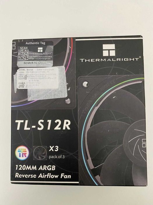 Thermalright TL-S12R X3 (pack de 3 ventoinhas ARGB 120mm)