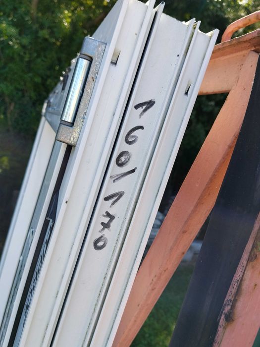 Okno aluminiowe 160/170 białe