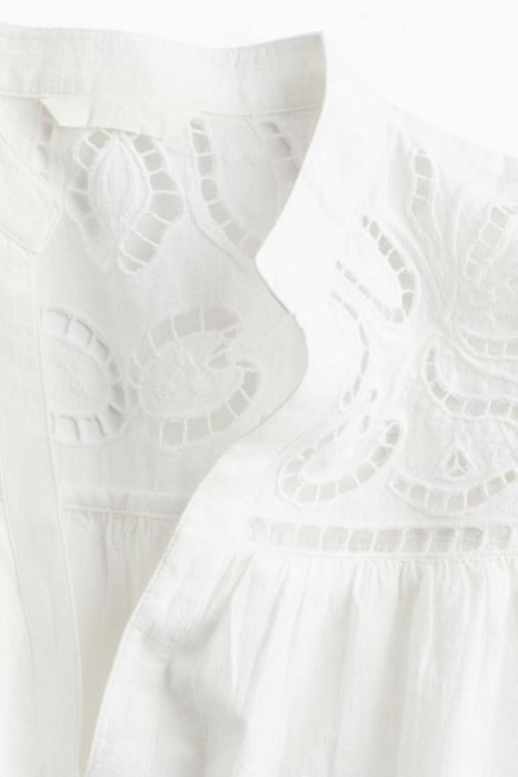 Платье H&M с рукавами-крыльями и вышивкой из петель!