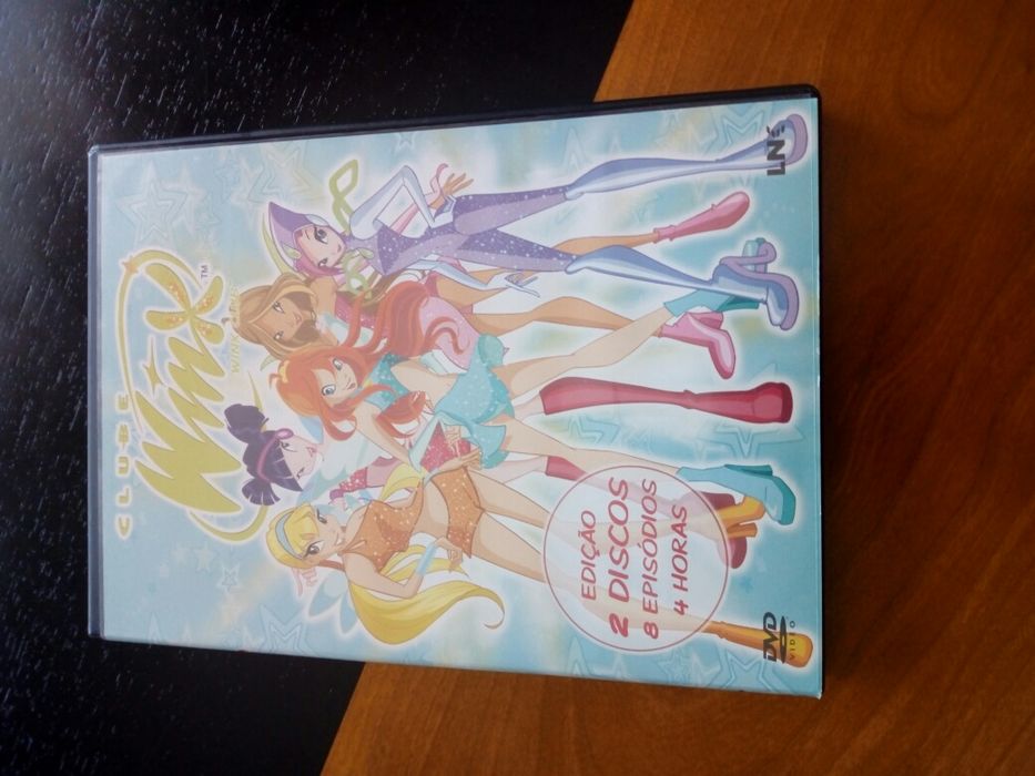 Conjunto Winx DVD
