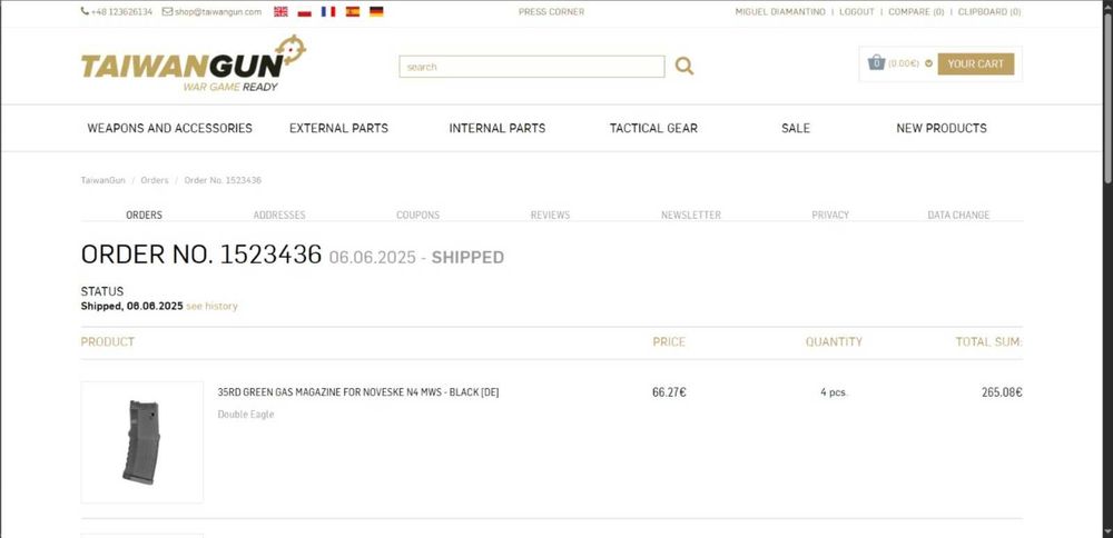 Mags GBBR DE SEM FUGAS - Noveske Tokyo Marui