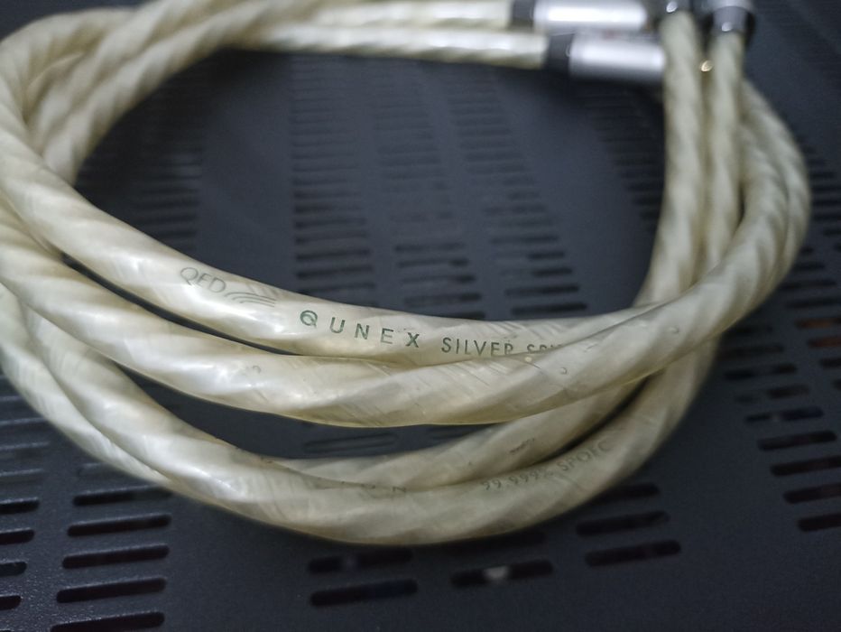 QED Interconect Silver Spiral