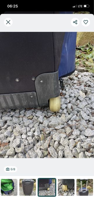 Ikea upptacka duza torba podrozna wodoodporna
