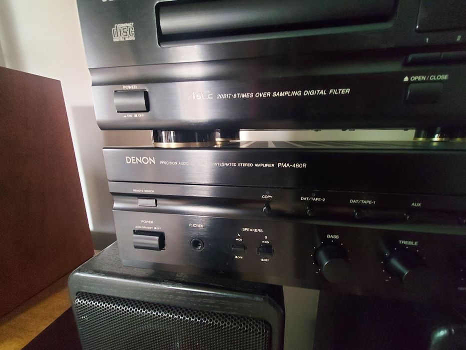 Denon wzmacniacz PMA480R tuner deck cd lata 90