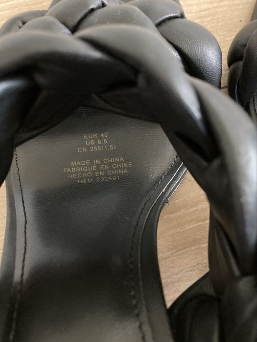 Klapki plecionka H&M
