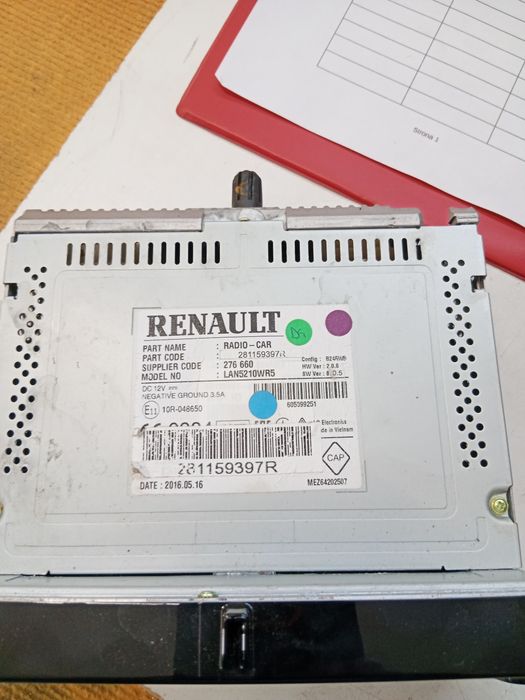 Radio nawigacja renault Clio 4 iv