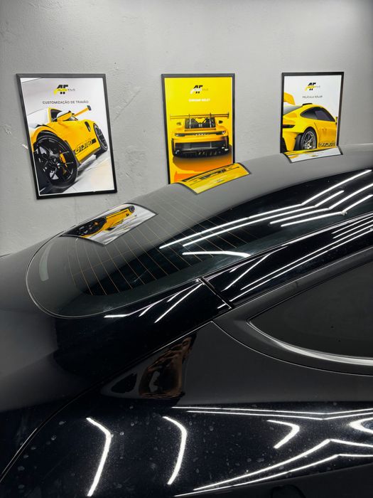 Película solar automotiva