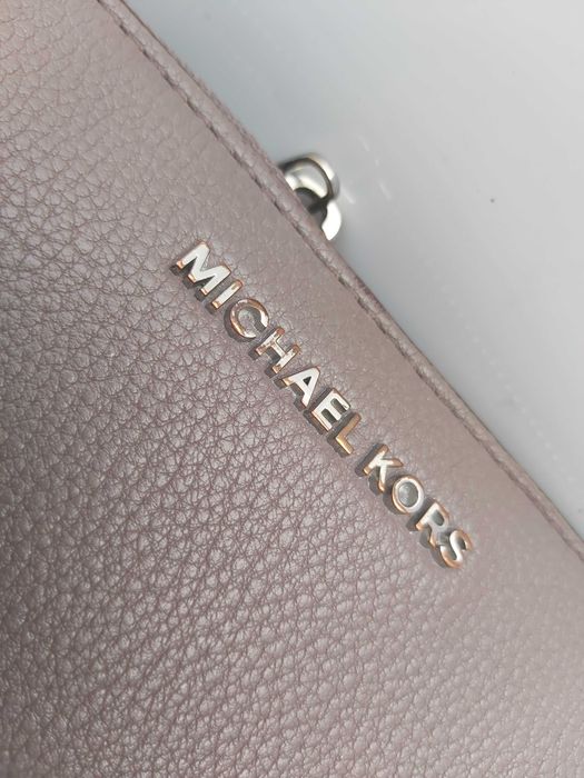 Portfel szary MICHAEL KORS bedford portmonetka