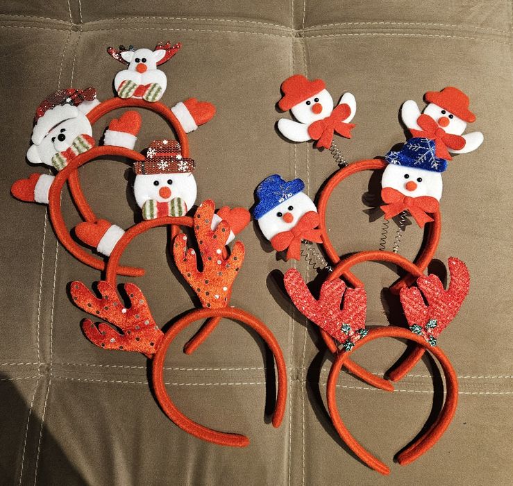 Opaski świąteczne 7 sztuk