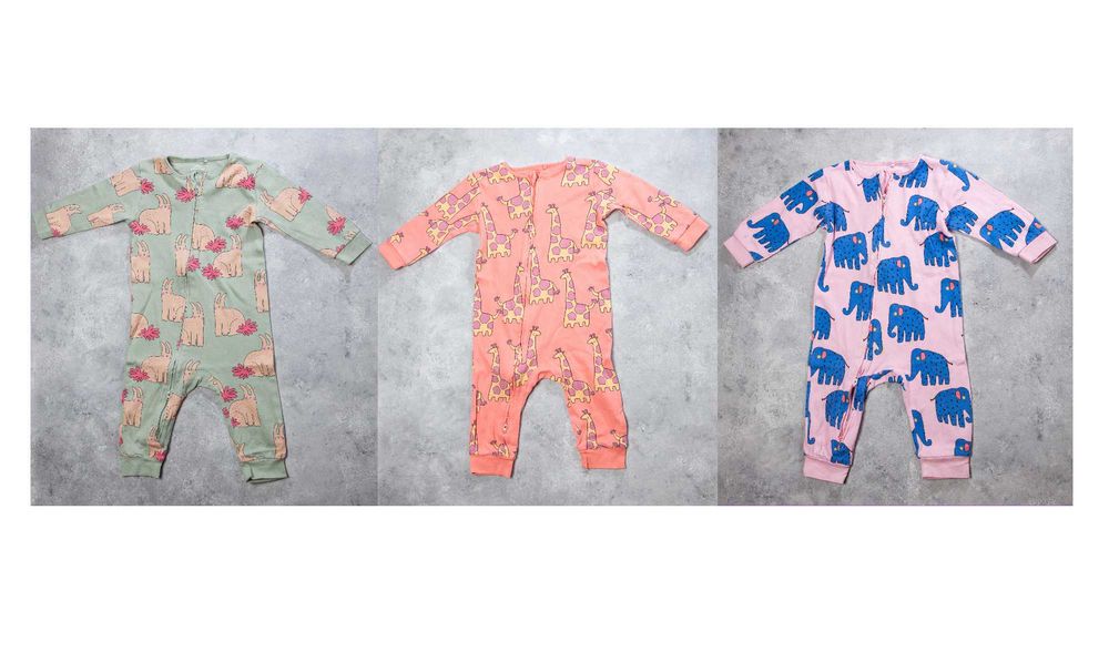Комплект чоловічків сліперів NEXT baby. Розмір 12 місяців. Чоловічок сліпер.