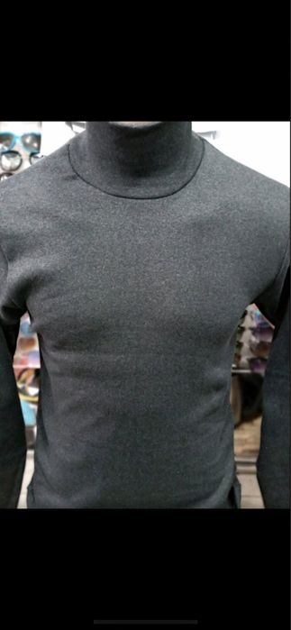 Мужской Гольф водолазка утепленный флисом 44,46,48,50,52,54,56,58