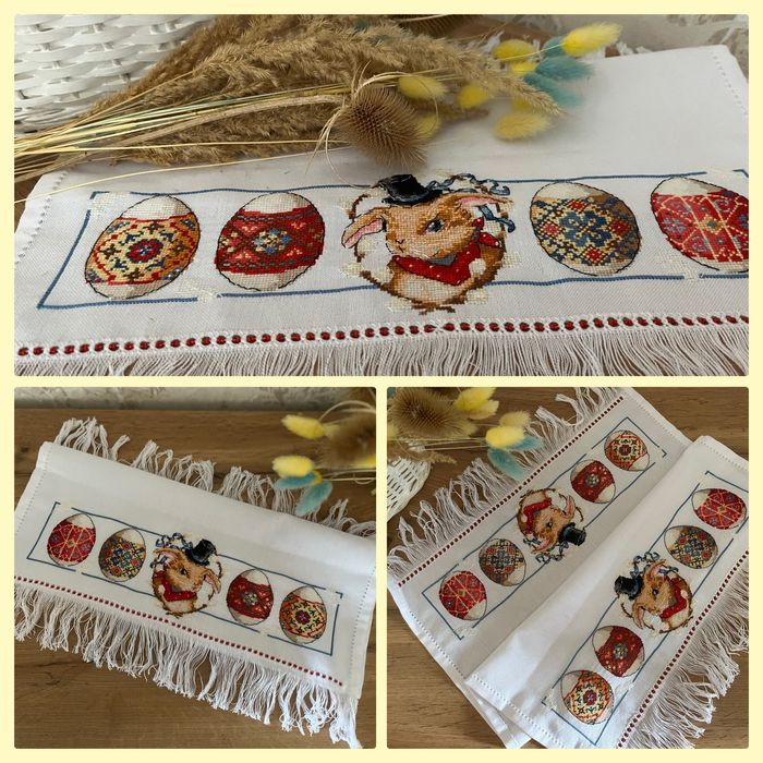 Рушник на кошик , великодній рушничок