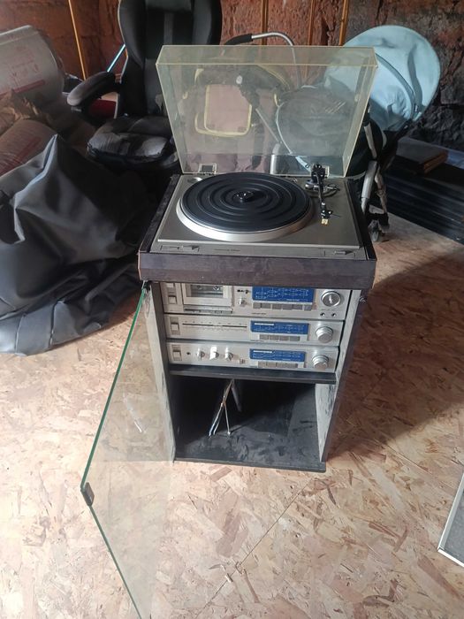 Aparelhagem de gira discos de vinil