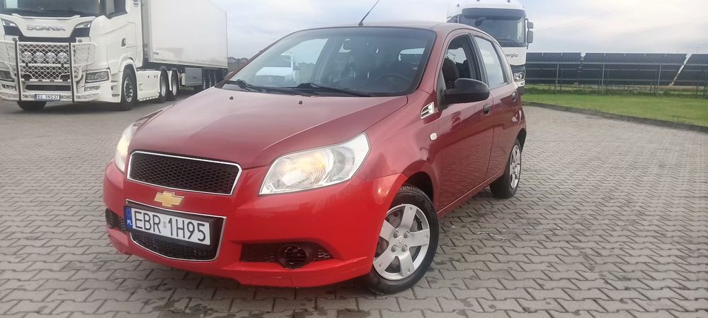 Chevrolet Aveo 1.2Benzyna 84km 2008r.