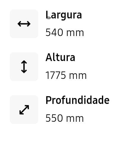 Frigorífico de encastre