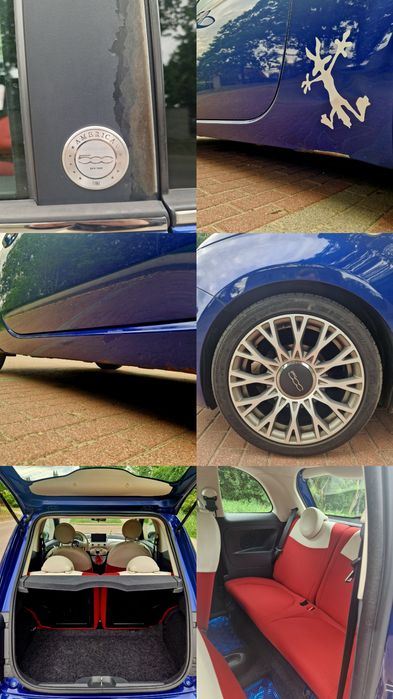 Fiat 500 limitowana wersja 359/500 jedyna taka w Polsce.