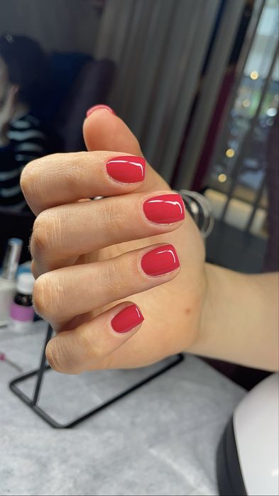 Unhas de gel bem feitas