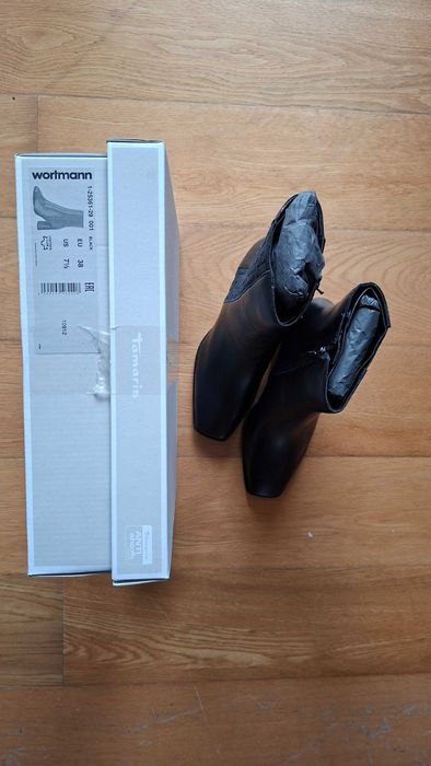 Botas Tamaris pretas tam. 38 novas