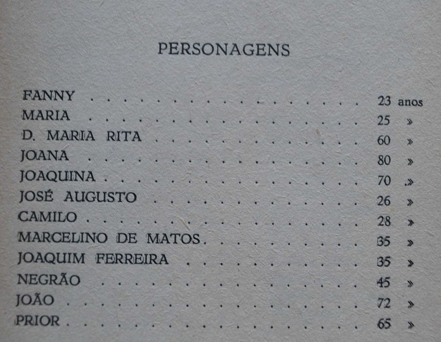 Camilo e Fanny de Manuela de Azevedo - 1ª Edição Ano 1957