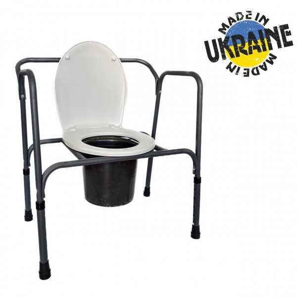 Новый Стул туалет регулируемый складной стілець PMED-102 для инвалидов