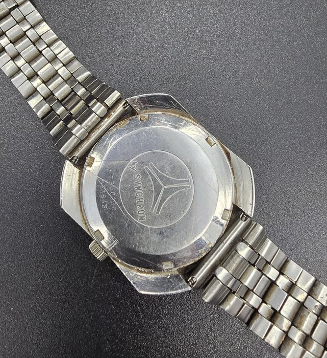 Cyma Automatic 36000 Synchron duży model lata 70